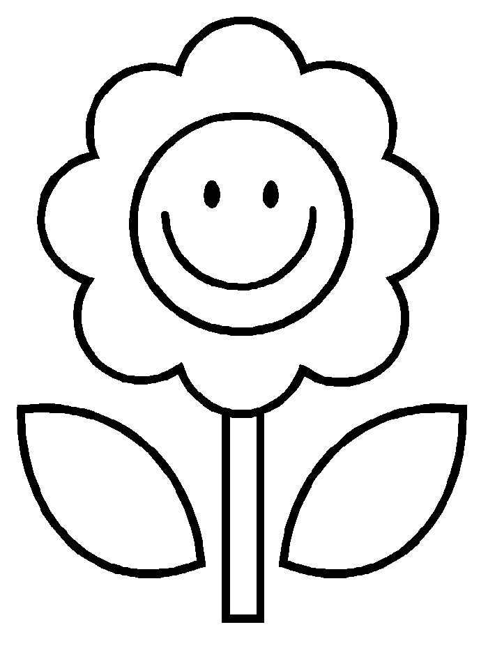 Kids Coloring Pages Flowers
 Free Printable Flower Coloring Pages For Kids Best