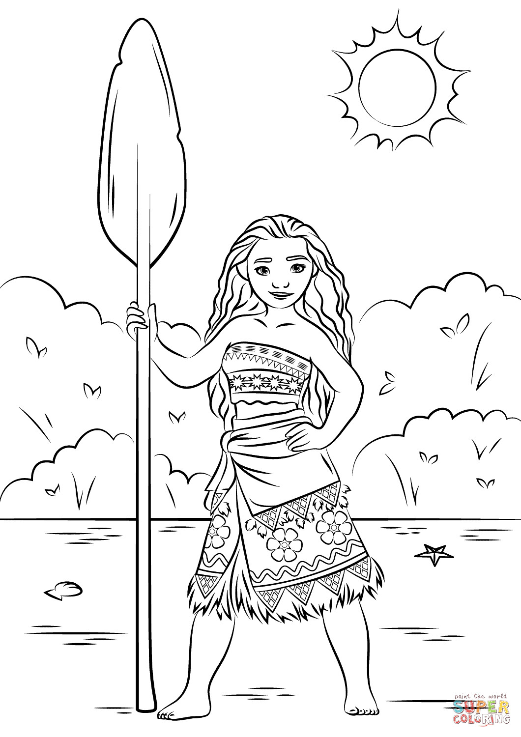 25 Of the Best Ideas for Kids Coloring Pages Moana - Home, Family