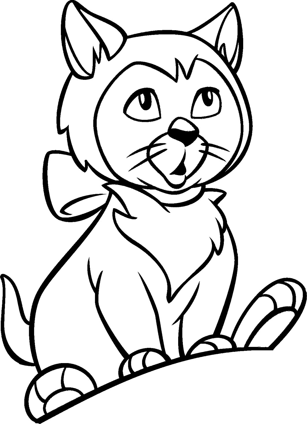 Kids Coloring Sheet
 Coloring Pages for Kids Cat Coloring Pages for Kids