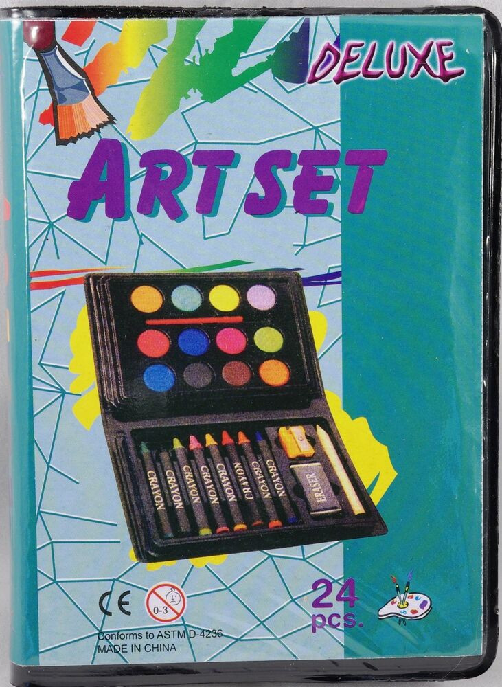 Kids Craft Sets
 Kids Crafts – Mini Deluxe Art Set 24 pc