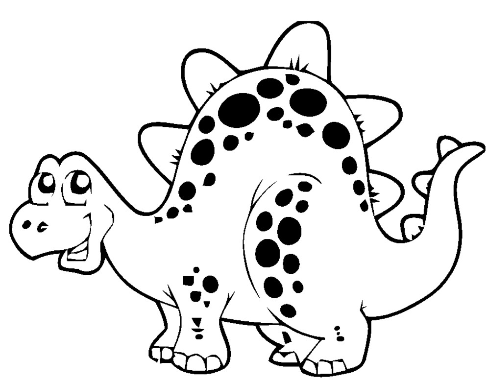 Kids Dinosaur Coloring Pages
 Ausmalbilder für Kinder Malvorlagen und malbuch