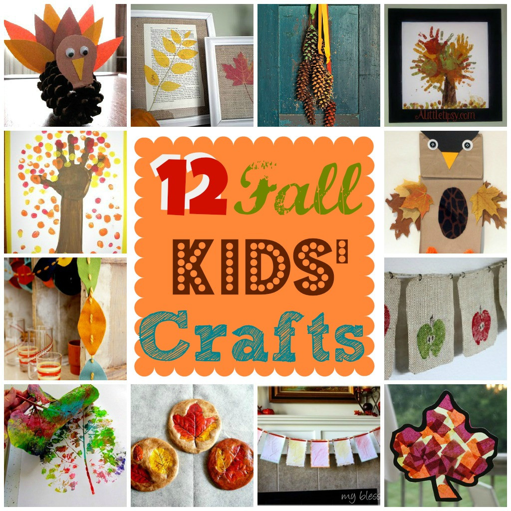 Kids Fall Crafts Ideas
 12 Fun Fall Kids’ Crafts