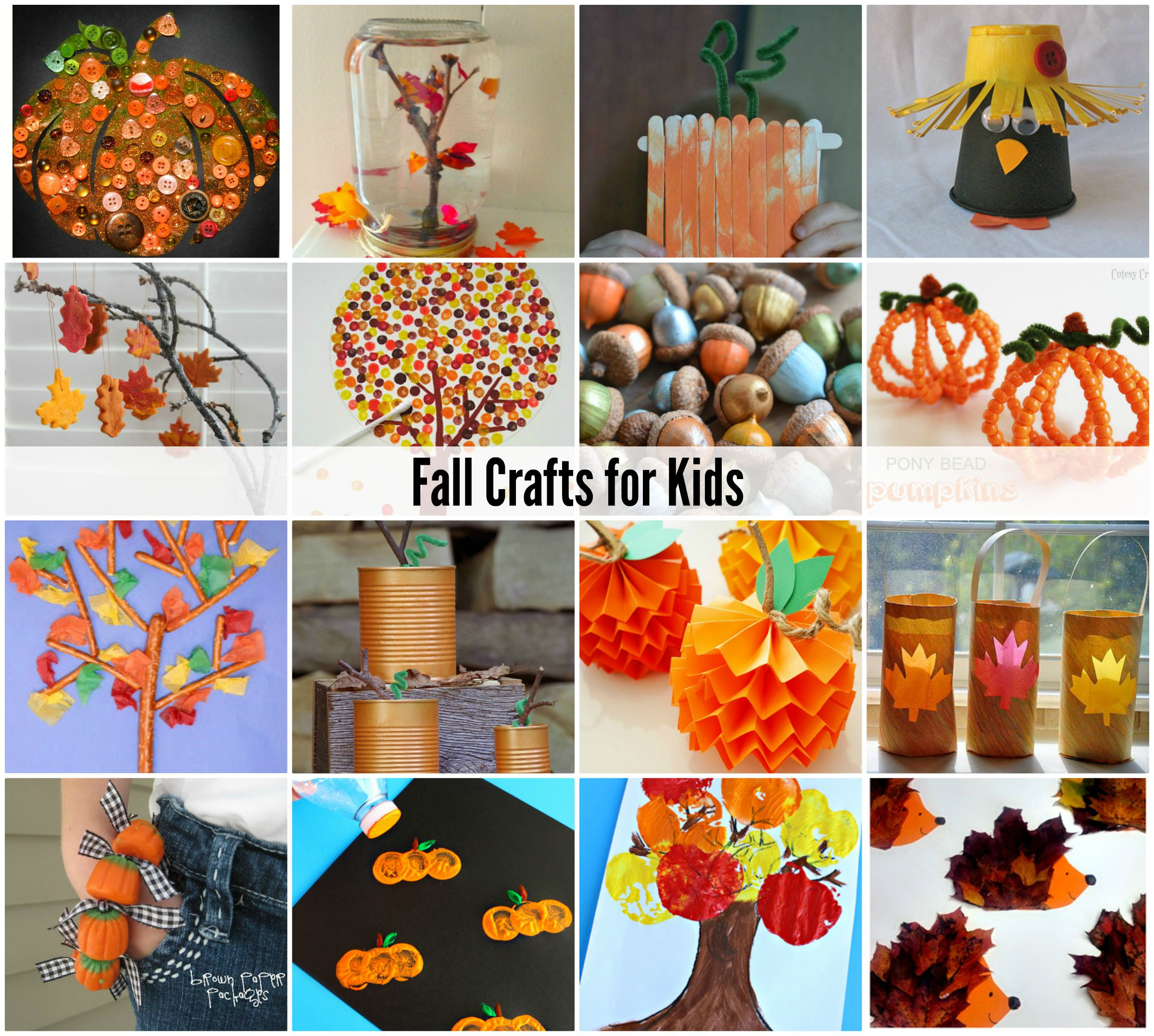 Kids Fall Crafts Ideas
 Fall Crafts for Kids The Idea Room