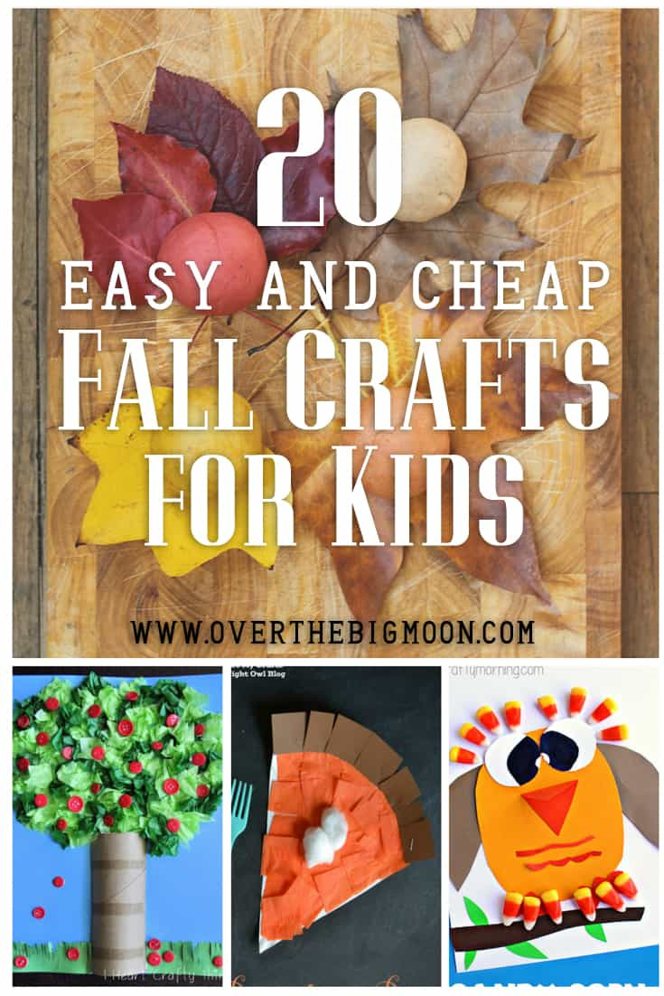 Kids Fall Crafts Ideas
 20 Easy and Cheap Fall Kids Crafts