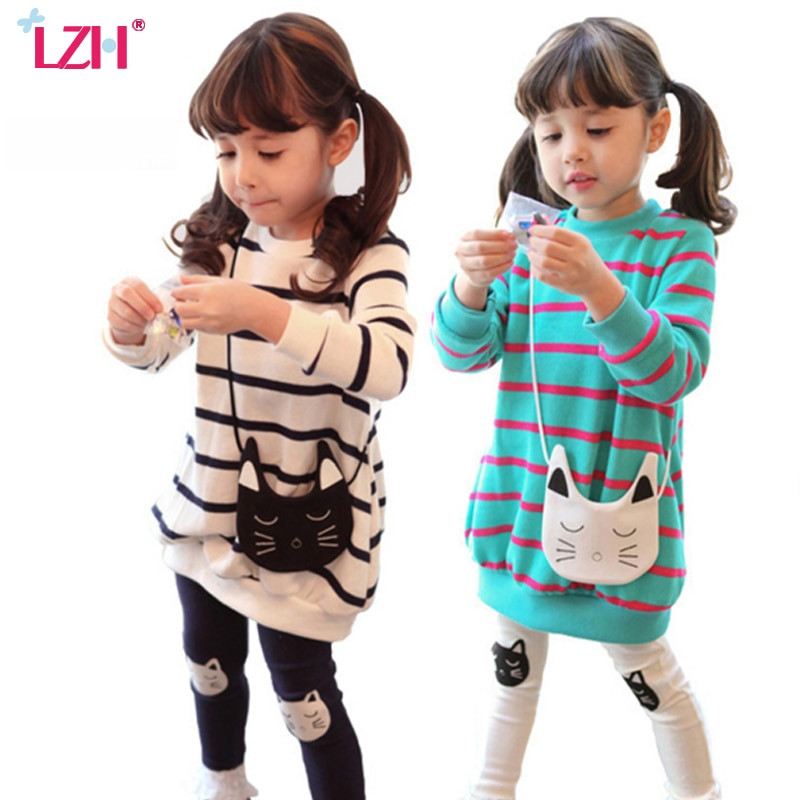 Kids Fashion Wear
 LZH Children Clothes 2017 Autumn Winter Girls Clothes