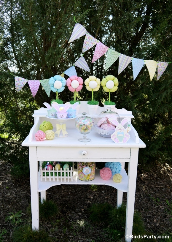 Kids Garden Party Ideas
 Kid s Easter Egg Hunt Party and Printables Party Ideas