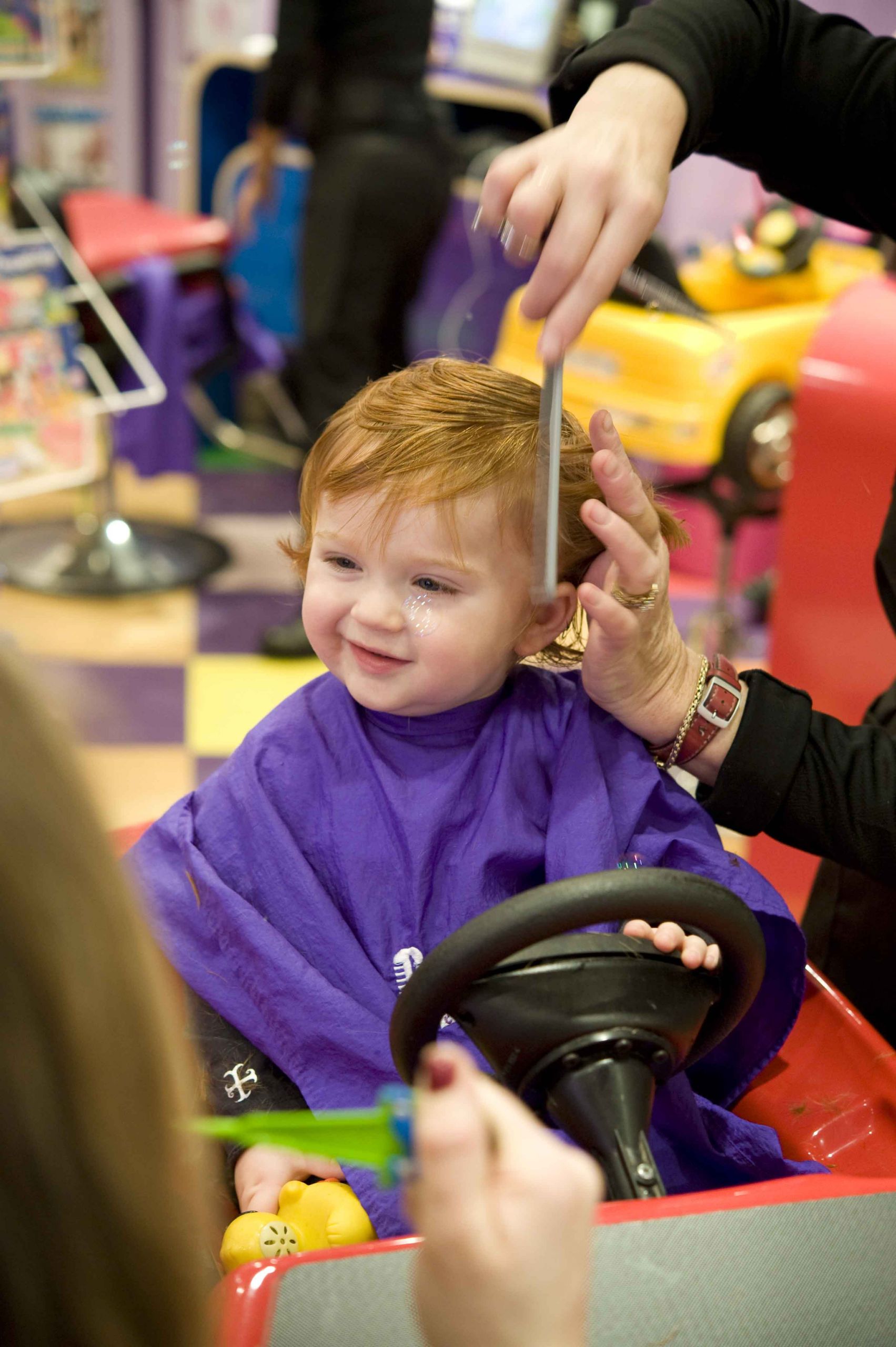 Kids Getting Haircuts
 Baby s First Haircut New York Cozy s Cuts for Kids