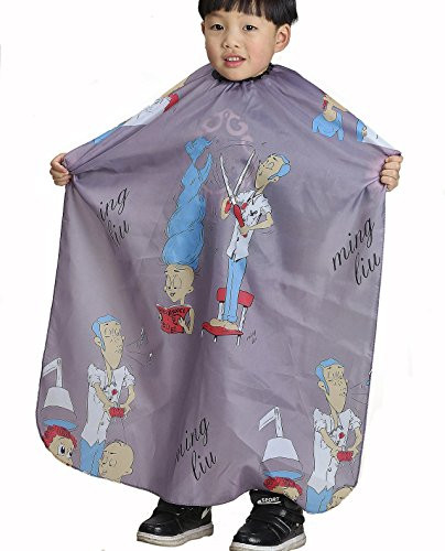 Kids Hair Capes
 Colorfulife Child Hair Cutting Waterproof Cape Wai Cloth