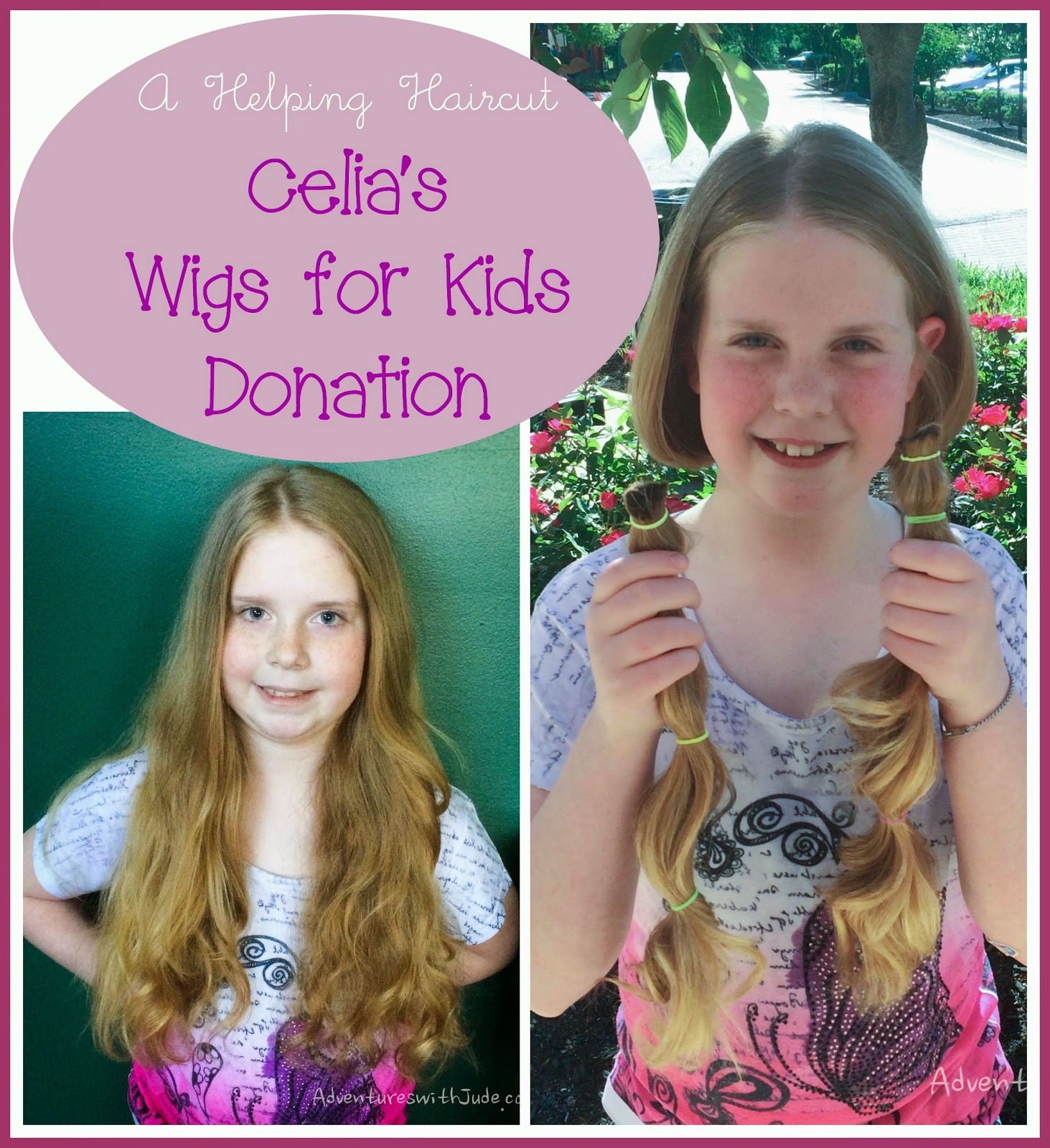 Kids Hair Donation
 Adventures with Jude A Helping Haircut Donating to Wigs