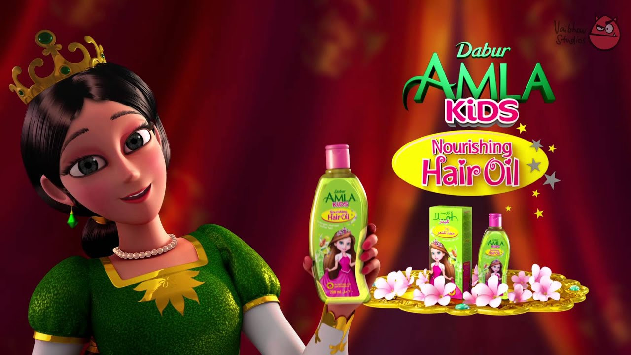 Kids Hair Oil
 Dabur Amla Kids Hair Oil Princess Amira
