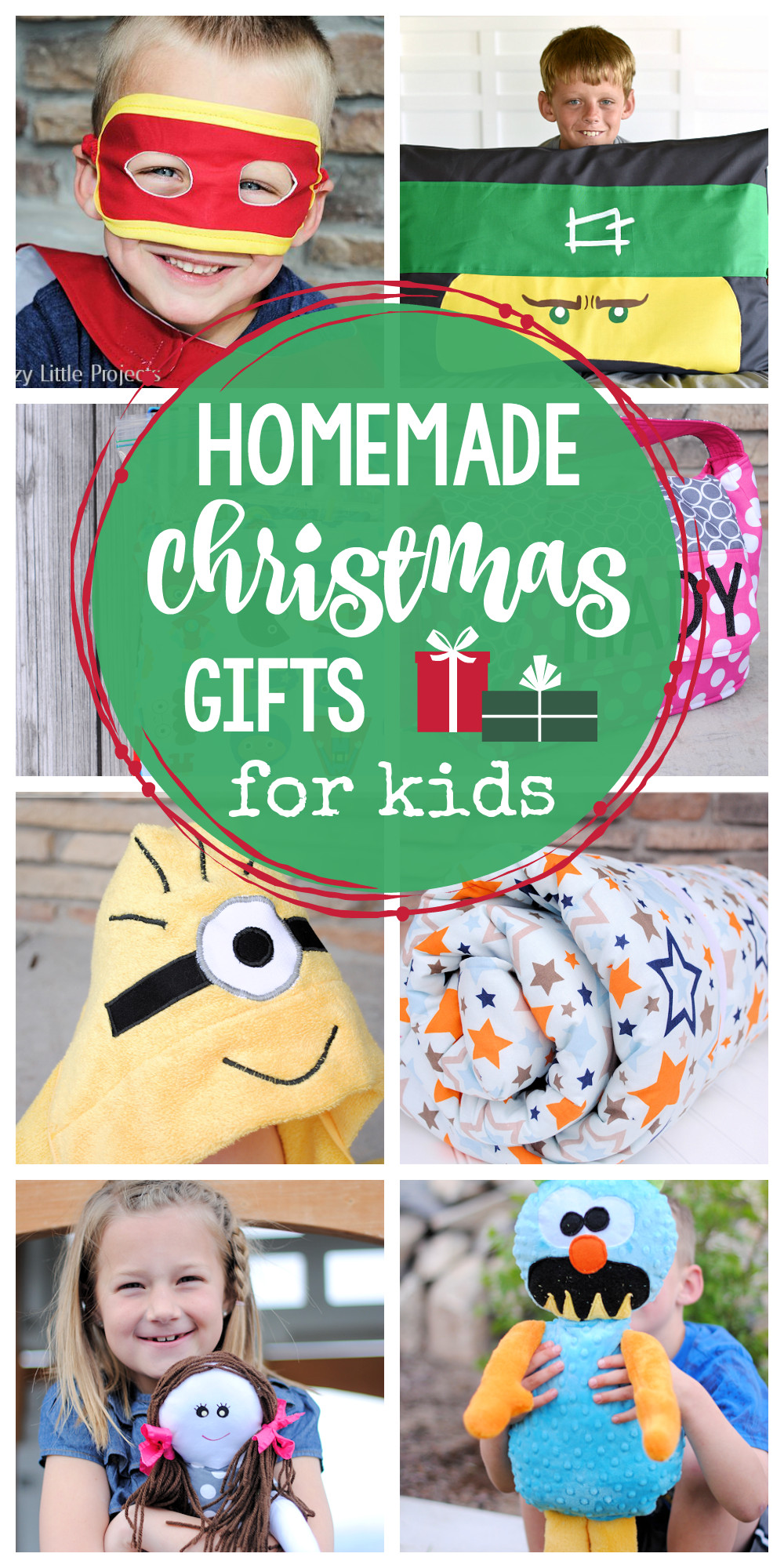 Kids Homemade Christmas Gift
 25 Homemade Christmas Gifts for Kids Crazy Little Projects