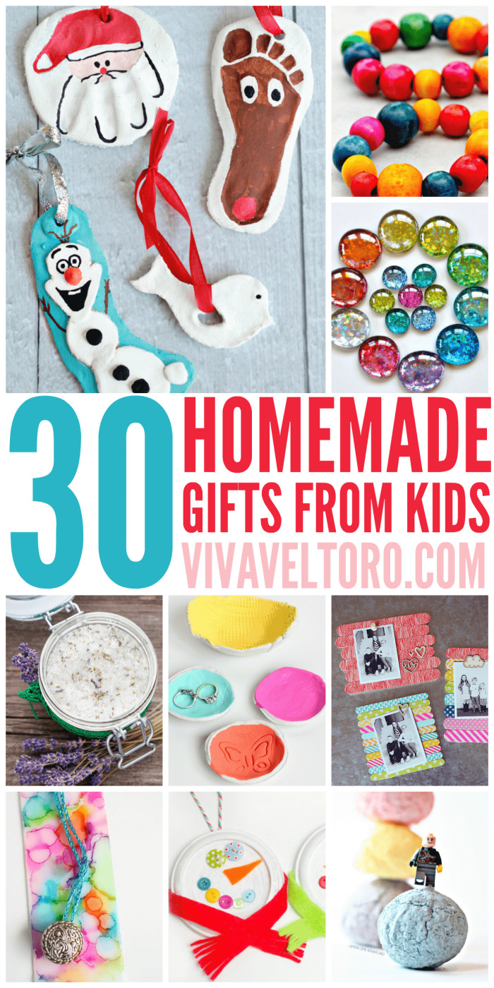 Kids Homemade Christmas Gift
 30 Homemade Gifts from Kids Viva Veltoro