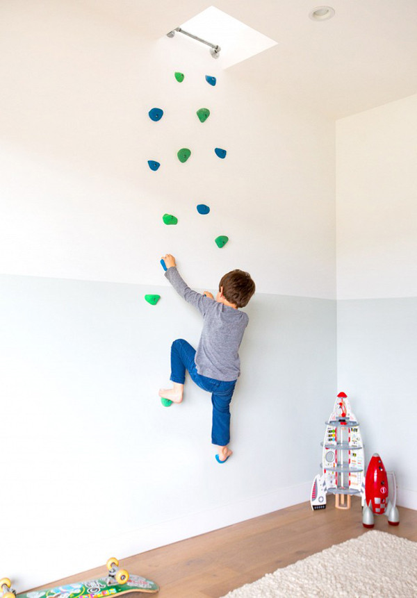 Kids Indoor Climbing Wall
 25 Fun Climbing Wall Ideas For Your Kids Safety