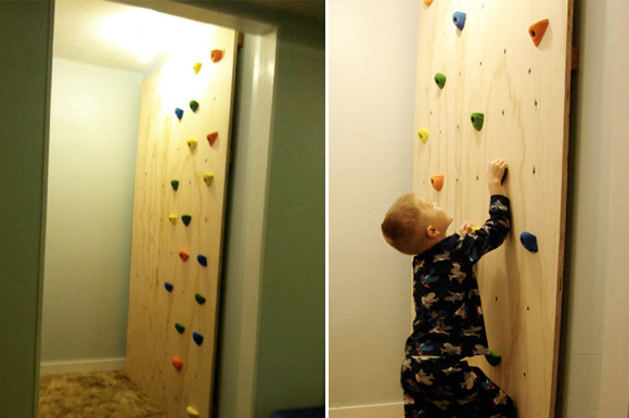 Kids Indoor Climbing Wall
 DIY Kid s Climbing Wall At Home with Kim Vallee