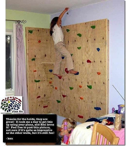 Kids Indoor Climbing Wall
 How to Build a Kids Rock Climbing Wall