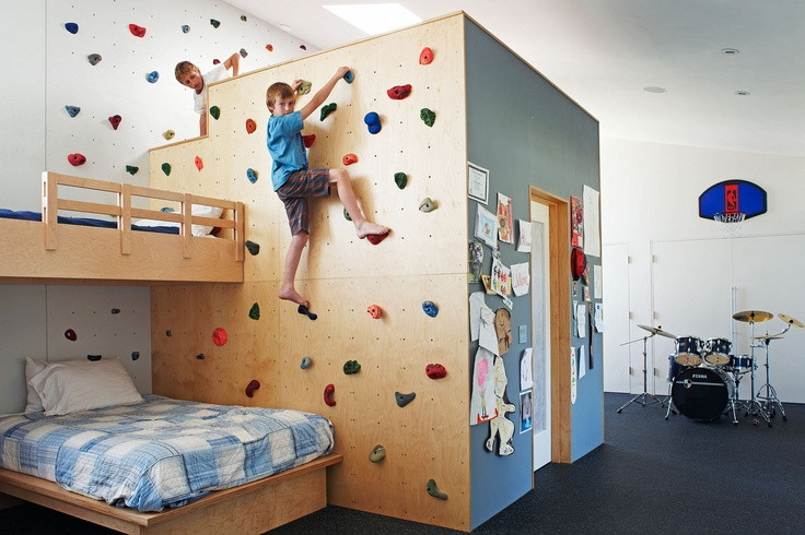 Kids Indoor Climbing Wall
 22 Awesome Rock Climbing Wall Ideas For Your Home