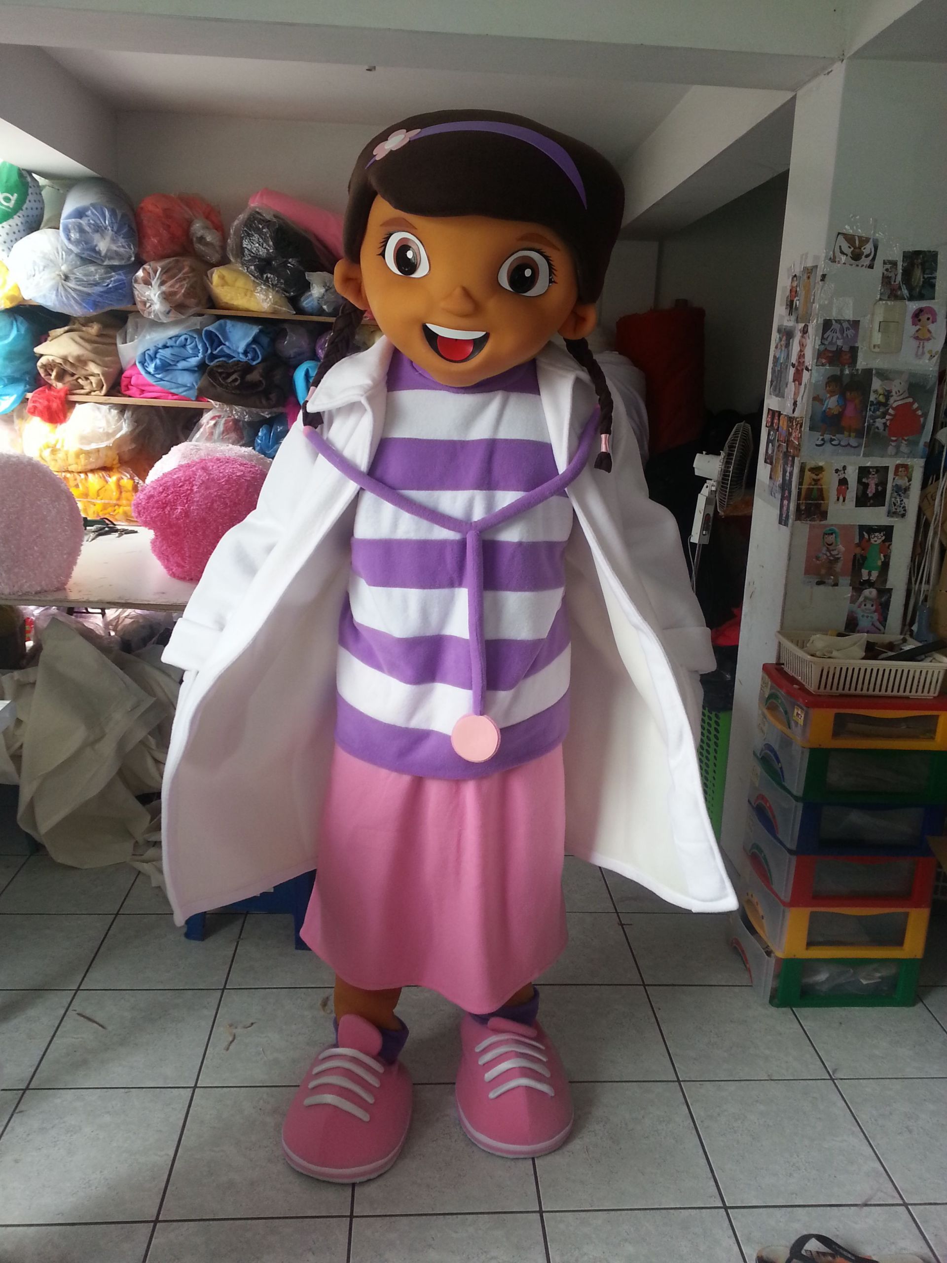 Kids Party Characters
 Rent Doc McStuffins Character mascot costume for your