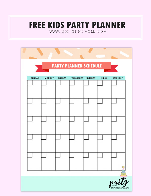 Kids Party Planner
 Awesome Kids Party Planner FREE