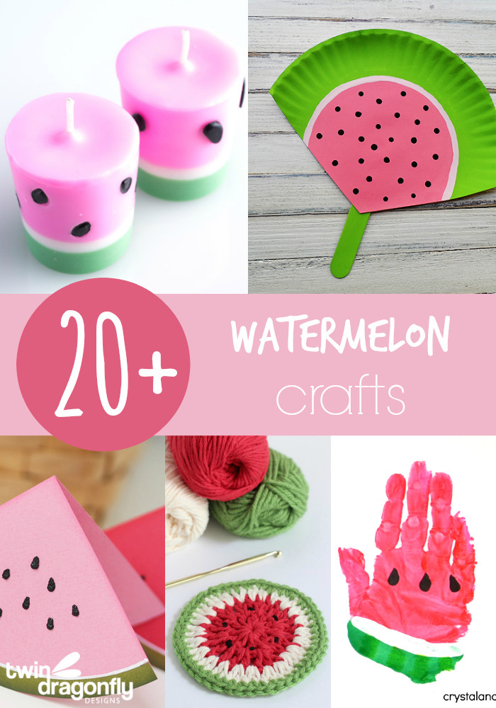Kids Project Ideas
 20 Watermelon Crafts Homemade Heather