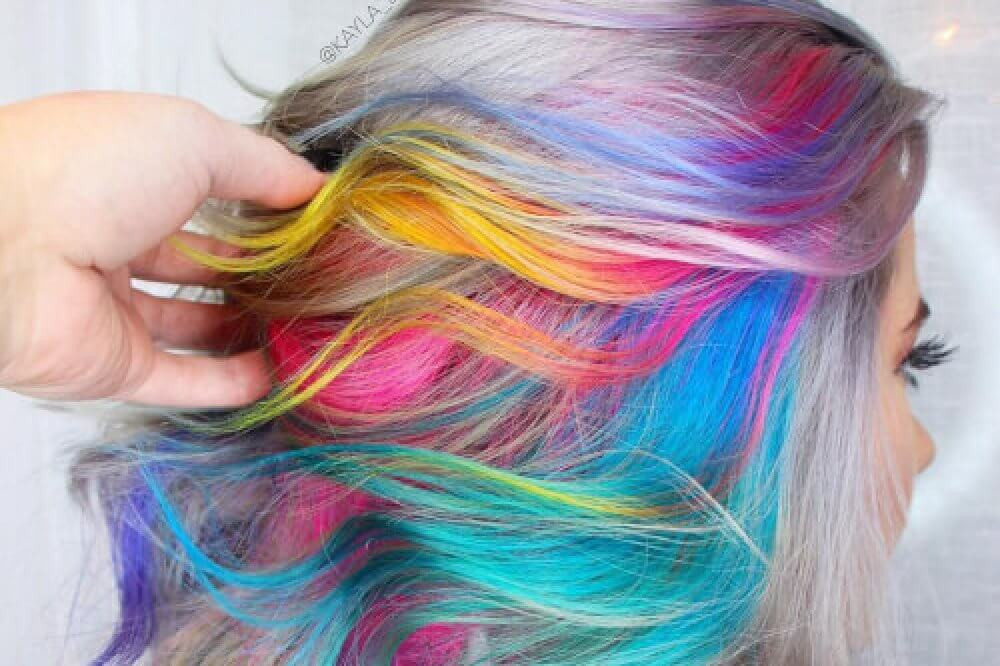 Kids Rainbow Hair
 28 Cool Rainbow Hair Color Ideas Trending for 2018