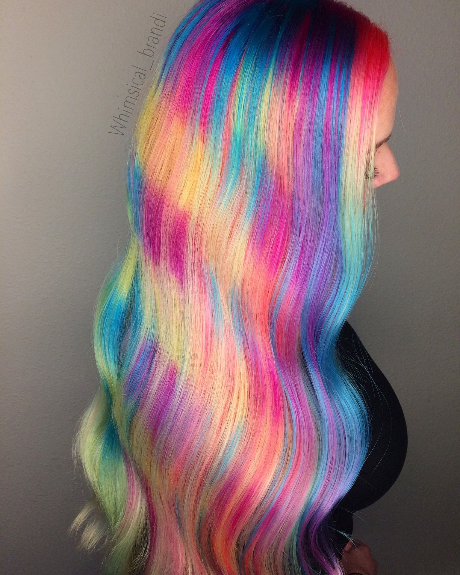 Kids Rainbow Hair
 Rainbow hair neon hair pulp riot mermaid hair unicorn