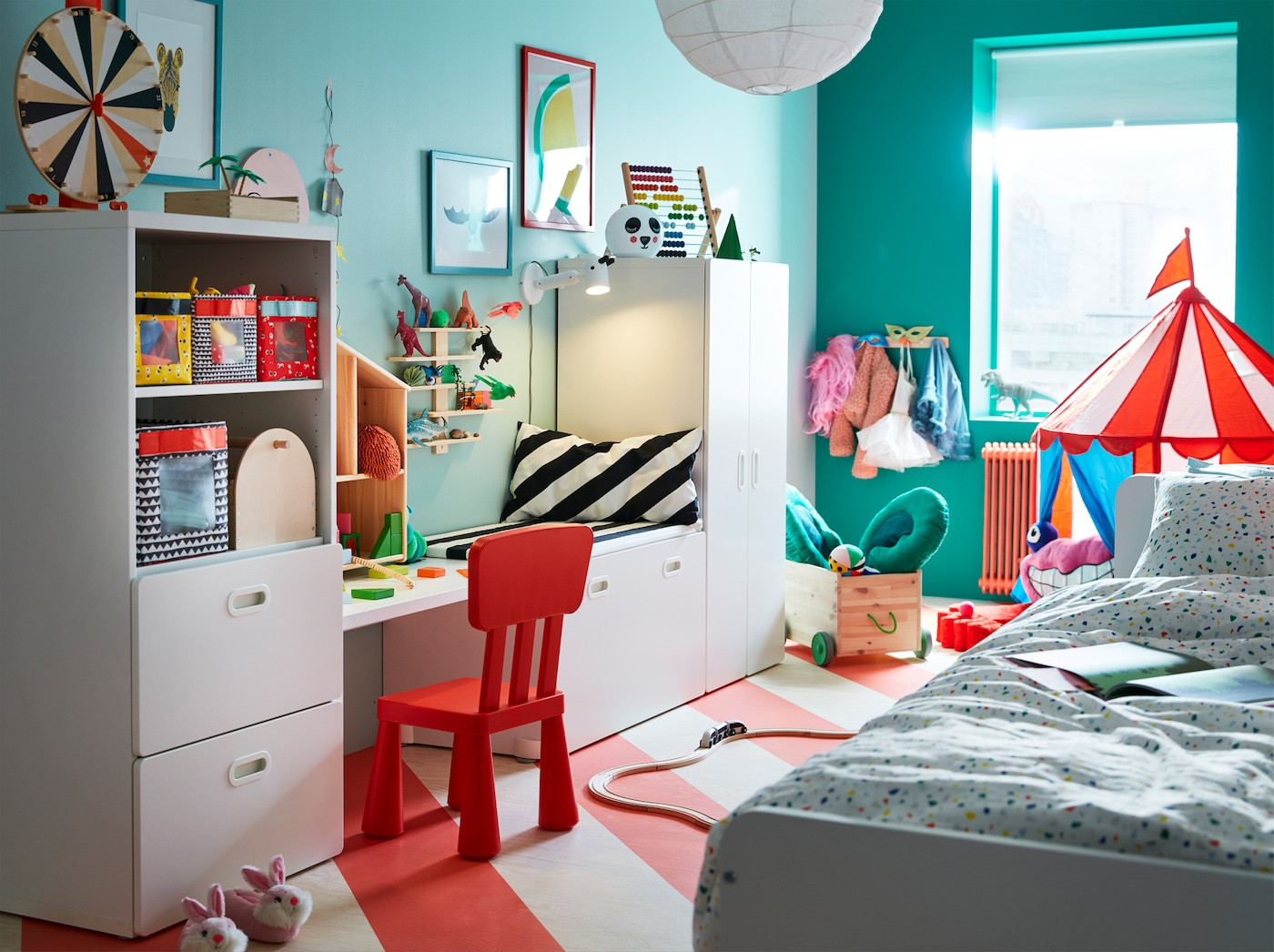 Kids Room Ikea
 Playroom paradise for two children IKEA