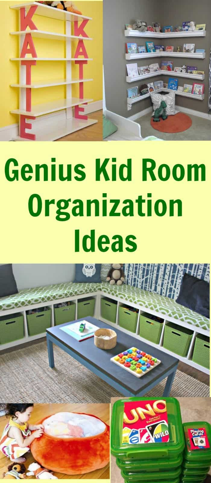 Kids Room Organization
 Genius Kid Room Organization Ideas