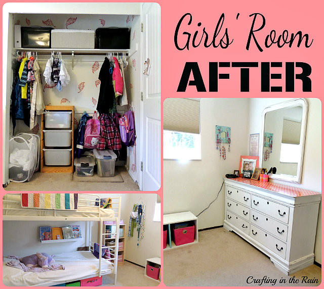Kids Room Organization
 Cleaning Up the Girls Room