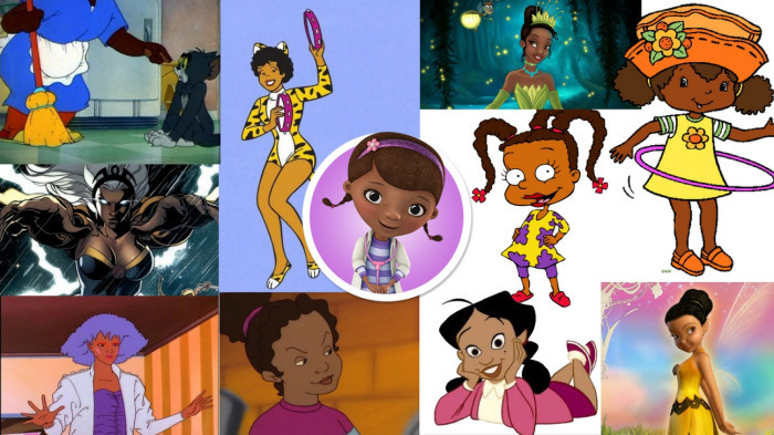Kids Show Girl With Pink Hair
 Take a look at the evolution of black girls in animation