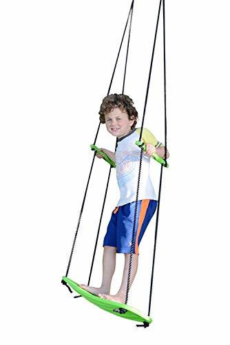 Kids Swing Stand
 Swurfer Kick Stand Up Outdoor Surfing Tree Swing for Kids