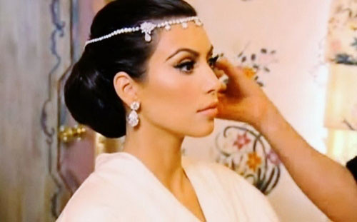 Kim Kardashian Wedding Hairstyles
 Estilo Moda Wedding Blog Bespoke Bridal Fashion for the
