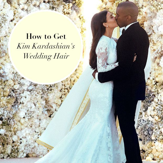 Kim Kardashian Wedding Hairstyles
 how to Kim Kardashian s wedding hair