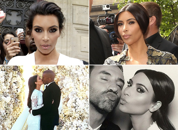 Kim Kardashian Wedding Hairstyles
 All the Details on Kim Kardashian s Gorgeous Wedding
