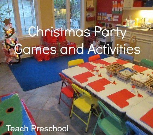 Kindergarten Christmas Party Ideas
 Christmas Party Games for Preschoolers – Teach Preschool