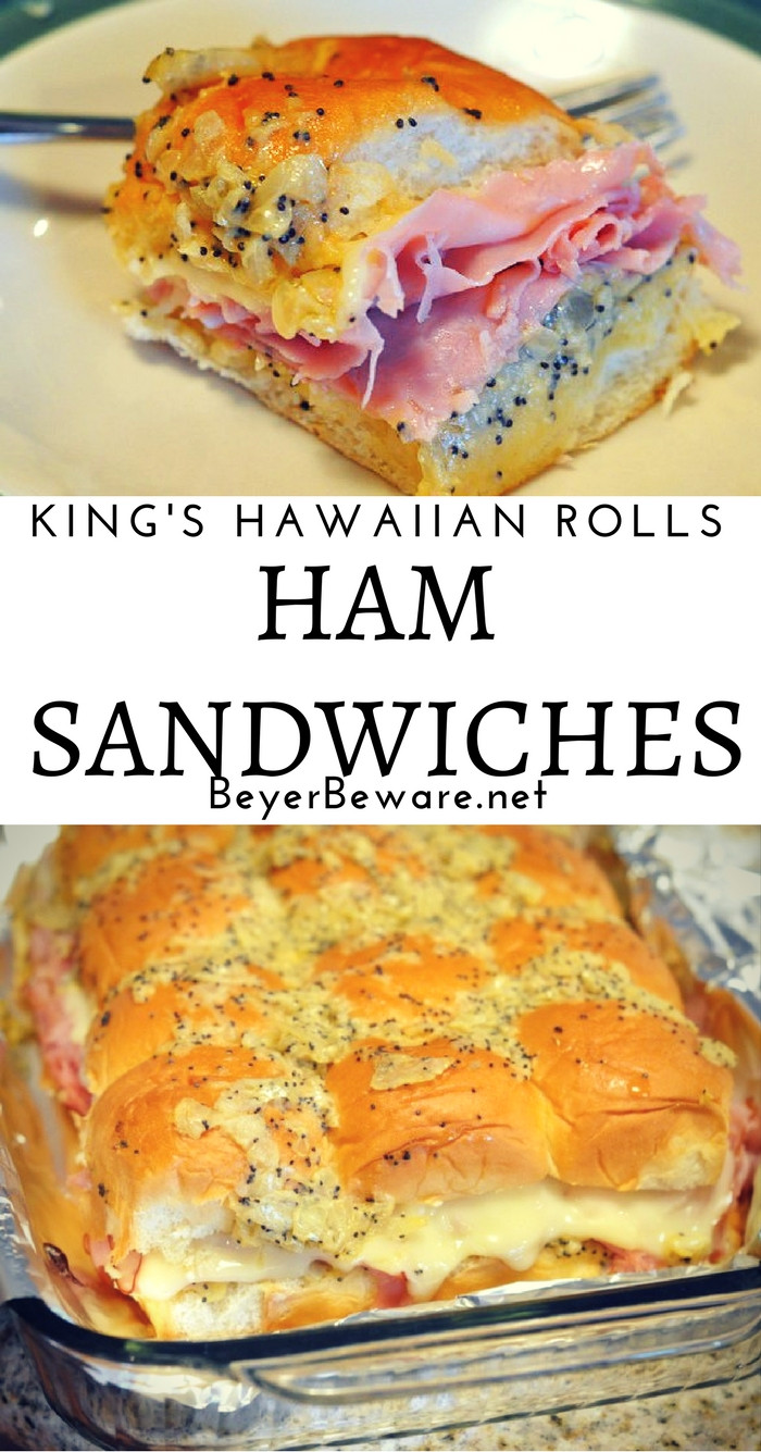 Kings Hawaiian Ham Sandwiches
 King s Hawaiian Roll Ham Sandwiches