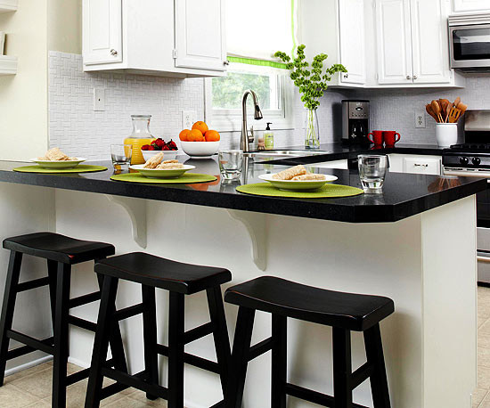 Kitchen Cabinet Counters
 Black Kitchen Countertops