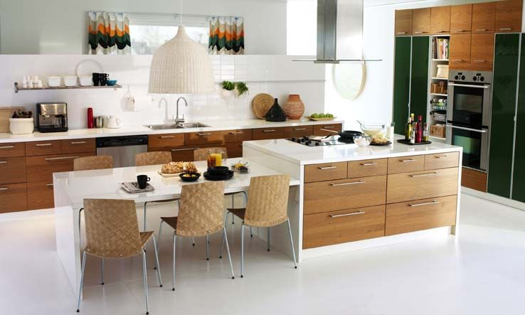 Kitchen Island Attached To Wall
 Kitchen Island With Dining Table Attached Rtemagicc Pe For