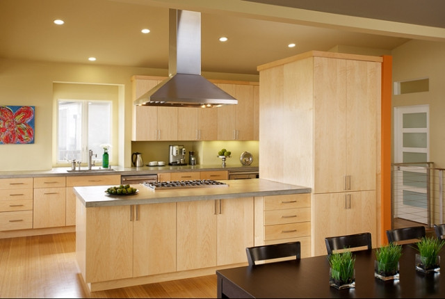 Kitchen Island Attached To Wall
 Kitchen Peninsulas Save Space
