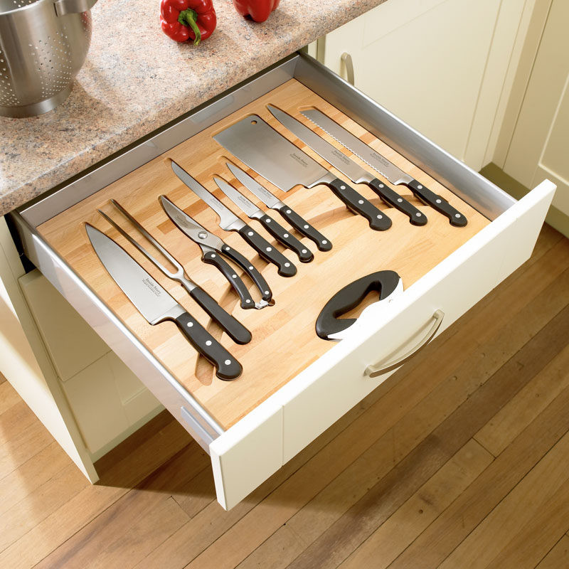 Kitchen Knives Storage
 Kitchen Drawer Organization Design Your Drawers So