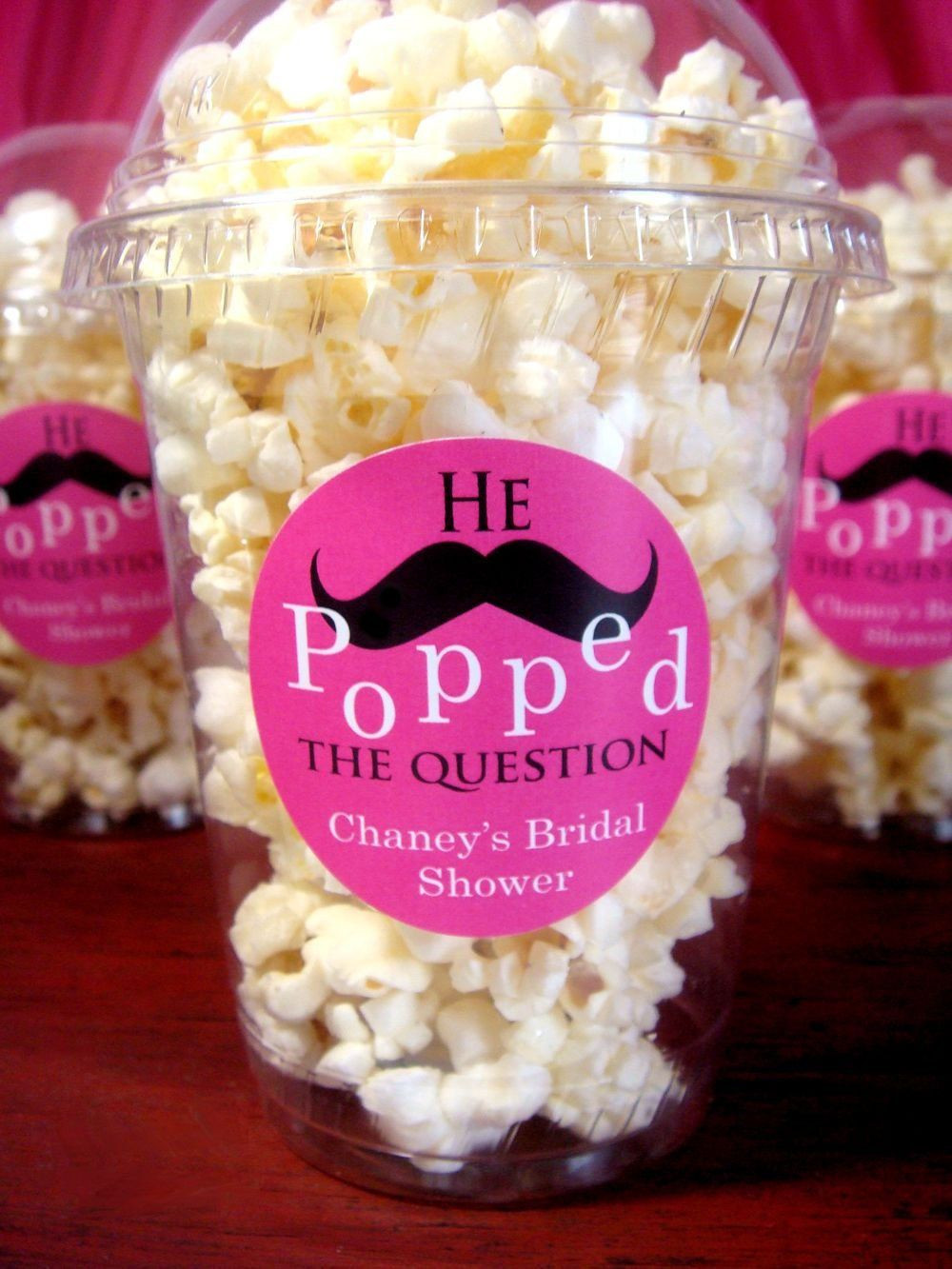 Kitchen Tea Party Food Ideas
 Proposal Popcorn such a cute idea even if we don t have