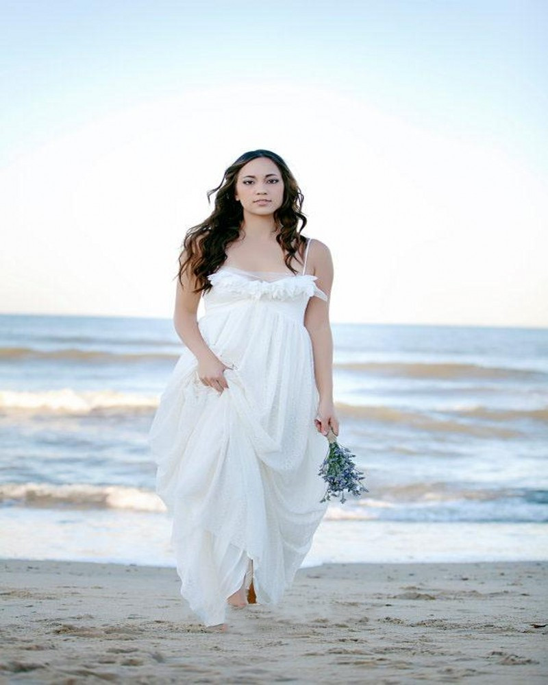 Lace Beach Wedding Dresses
 Plus Size Lace Beach Wedding Dress 2016 y Sweetheart