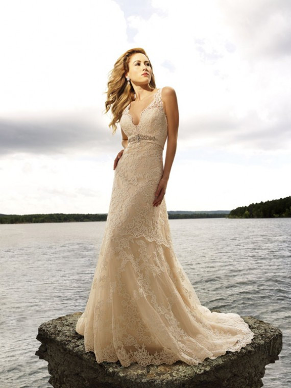 Lace Beach Wedding Dresses
 Beach and Lace Wedding Dresses