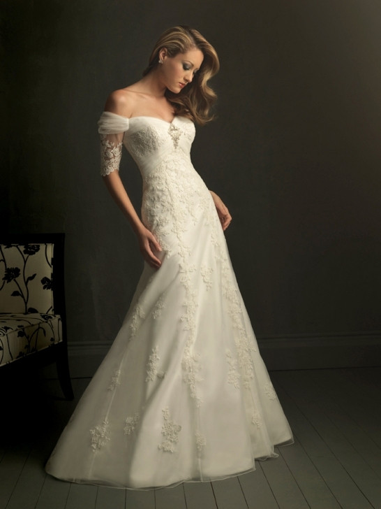 Lace Off The Shoulder Wedding Dress
 WEDDING DRESS BUSINESS f The Shoulder Wedding Dresses