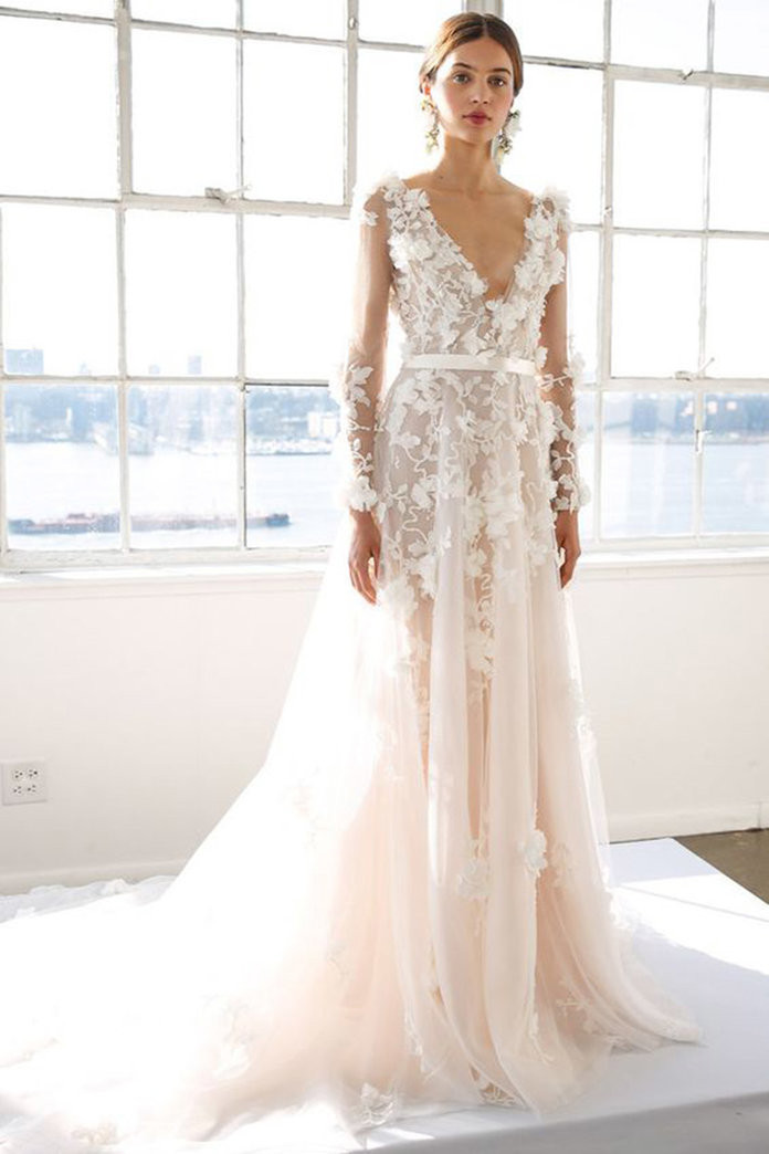 Lace Wedding Dress Pinterest
 The Most Popular Lace Wedding Dresses According To