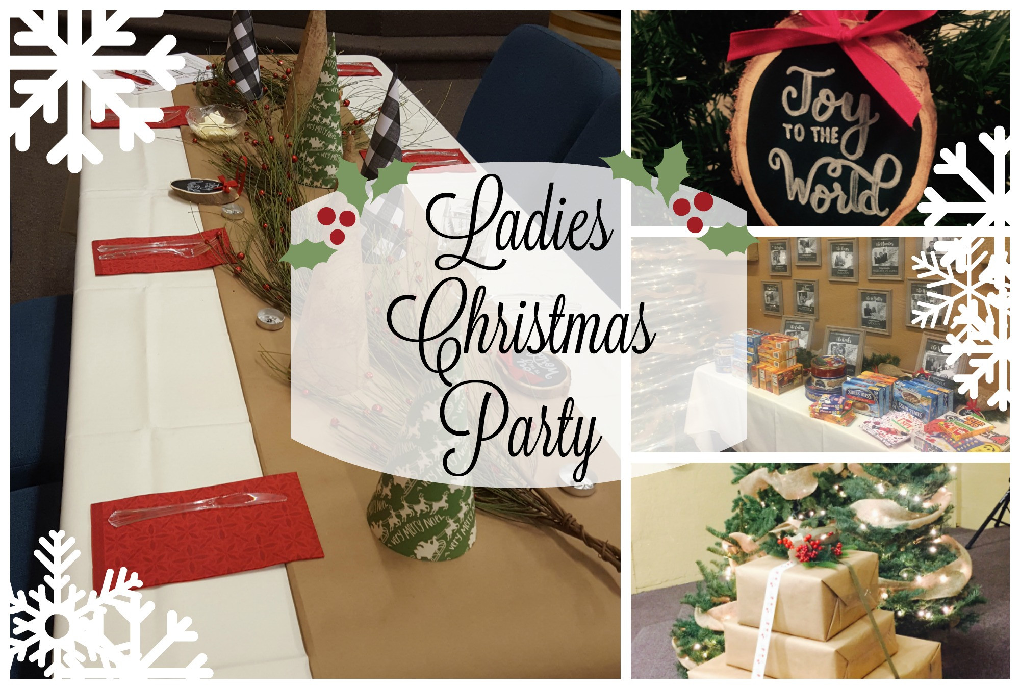Ladies Christmas Party Ideas
 "Joy to the World" La s Christmas Party mon Mercies