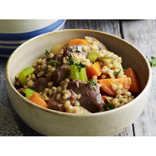 Lamb And Barley Stew
 Pressure cooked country lamb and barley stew recipe