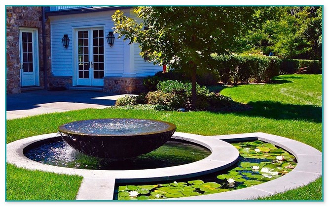 Landscape Fountain Architecture
 Landscape Design With Water Fountain