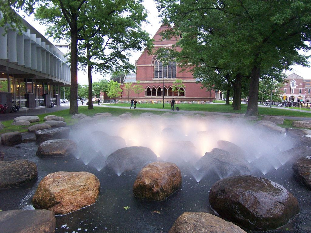 Landscape Fountain Architecture
 TANNER FOUNTAIN Harvard PWP Landscape Architecture