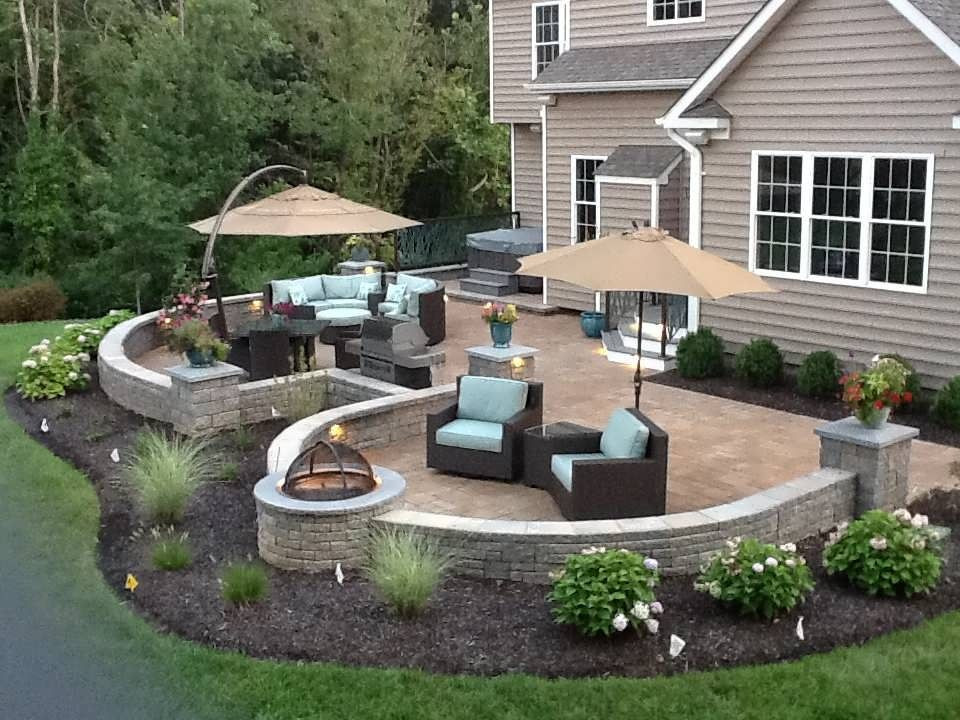 20 Marvelous Landscaping Around Patio - Home, Family, Style and Art Ideas
