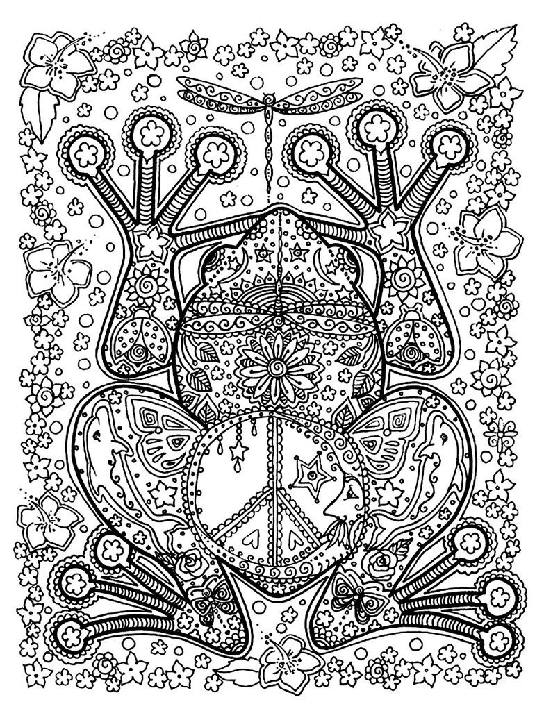 Large Adult Coloring Book
 Free Coloring Pages For Adults